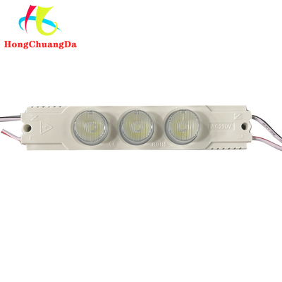 110V/220V hoogspanning Drie Lamp die 2.5W voor de Reclame van Lichte Doosdecoratie meten