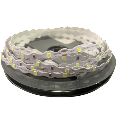 Van Flexibele LEIDENE van IP60 42D Zwart-wit LEIDENE Strooklichten SMD2835 t-Gevormde Lampriem